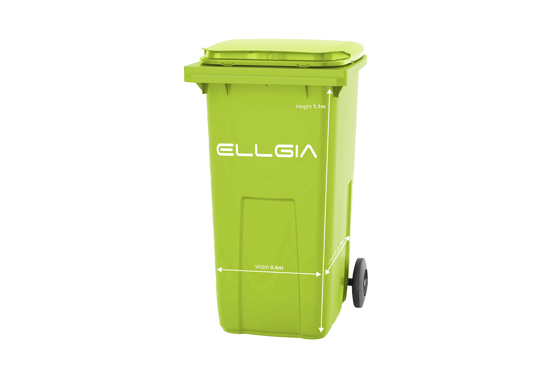 Wheelie Bin Hire Range of Sizes Available Ellgia